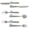 Retro Pixel Squares Cutlery Set - APPROVAL