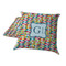 Retro Pixel Squares Decorative Pillow Case - TWO
