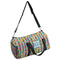 Retro Pixel Squares Duffel Bag (Personalized)