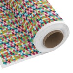 Retro Pixel Squares Fabric by the Yard - PIMA Combed Cotton