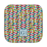 Retro Pixel Squares Face Towel (Personalized)