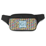 Retro Pixel Squares Fanny Pack - Modern Style (Personalized)