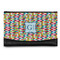 Retro Pixel Squares Genuine Leather Women's Wallet - Small (Personalized)