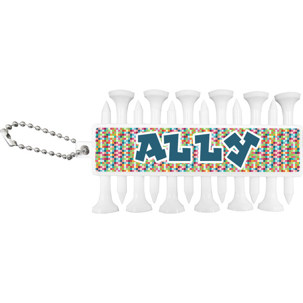 Retro Pixel Squares Golf Buddy