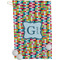 Retro Pixel Squares Golf Towel (Personalized)