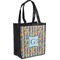 Retro Pixel Squares Grocery Bag (Personalized)