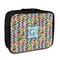 Retro Pixel Squares Insulated Lunch Bag (Personalized)