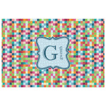 Retro Pixel Squares Jigsaw Puzzle - 1000-piece (Personalized)