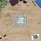 Retro Pixel Squares Jigsaw Puzzle 252 Piece - In Context