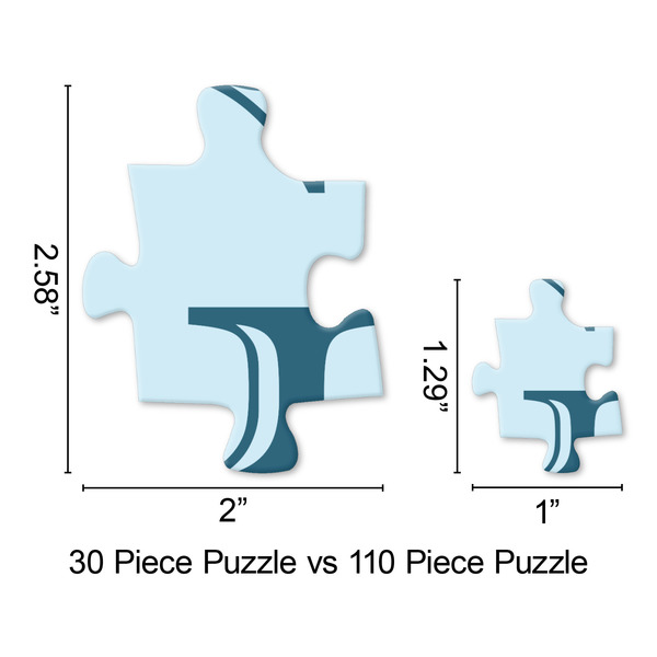 Retro Pixel Squares Jigsaw Puzzle - Piece Comparison