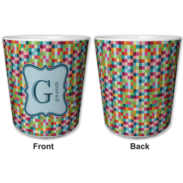 Retro Pixel Squares Kids Cup - APPROVAL