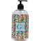 Retro Pixel Squares Plastic Soap / Lotion Dispenser (Personalized)