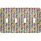 Retro Pixel Squares Light Switch Cover (4 Toggle Plate)