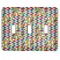 Retro Pixel Squares Light Switch Cover (3 Toggle Plate)