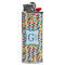 Retro Pixel Squares Case for BIC Lighters (Personalized)