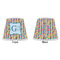 Retro Pixel Squares Poly Film Empire Lampshade - Approval