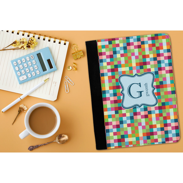 Retro Pixel Squares Medium Padfolio - LIFESTYLE (adult)