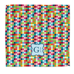 Retro Pixel Squares Microfiber Dish Rag (Personalized)