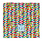 Retro Pixel Squares Microfiber Dish Rag (Personalized)