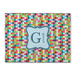 Retro Pixel Squares Microfiber Screen Cleaner (Personalized)