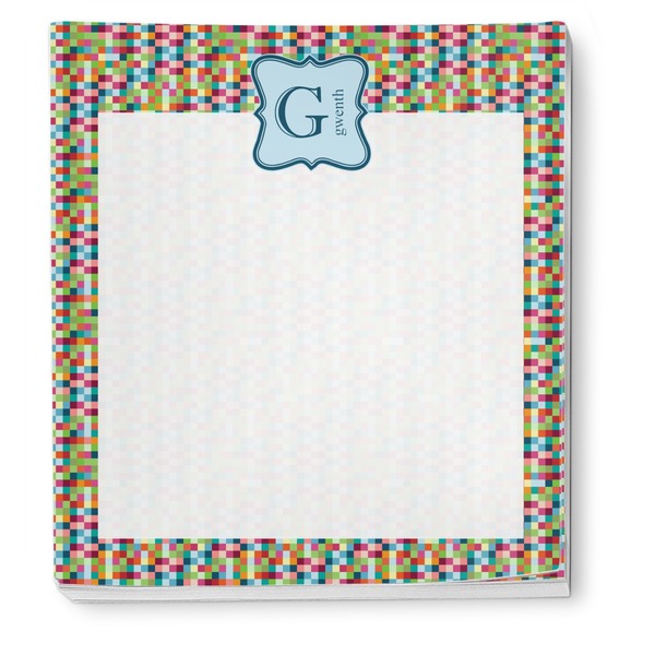 Retro Pixel Squares Notepad - Apvl