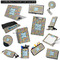 Retro Pixel Squares Office & Desk Accessories