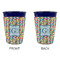Retro Pixel Squares Party Cup Sleeves - without bottom - Approval