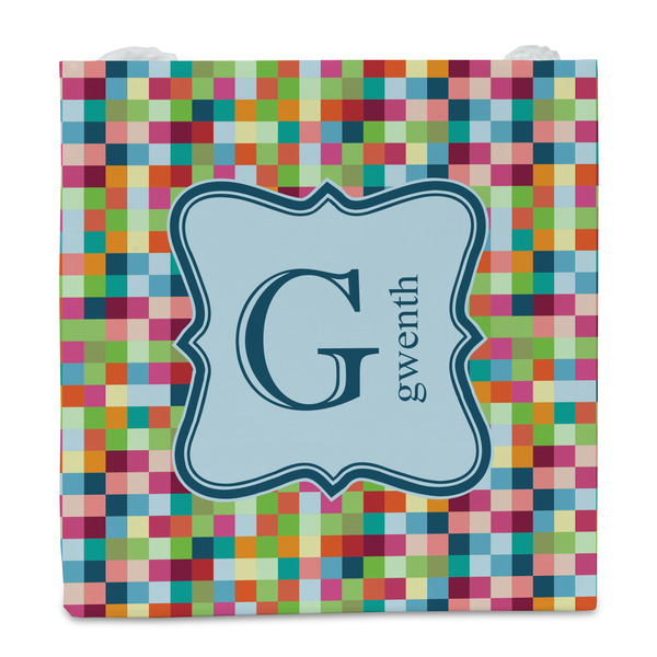 Retro Pixel Squares Party Favor Gift Bag - Gloss - Front