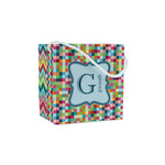 Retro Pixel Squares Party Favor Gift Bags - Gloss (Personalized)