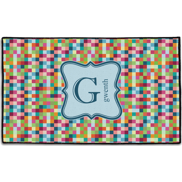 Retro Pixel Squares Personalized - 60x36 (APPROVAL)