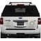 Retro Pixel Squares Personalized Car Magnets on Ford Explorer