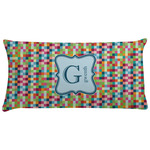 Retro Pixel Squares Pillow Case (Personalized)