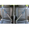 Retro Pixel Squares Seat Belt Covers (Set of 2 - In the Car)