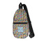 Retro Pixel Squares Sling Bag (Personalized)