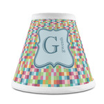 Retro Pixel Squares Chandelier Lamp Shade (Personalized)