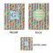 Retro Pixel Squares Small Gift Bag - Approval