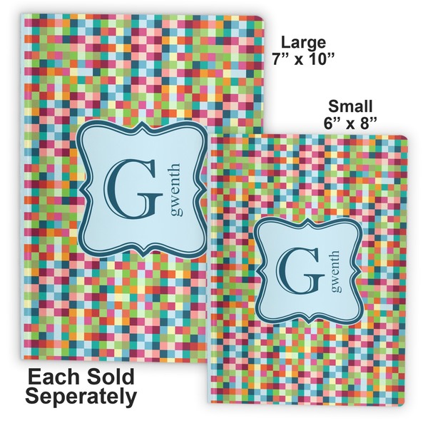 Retro Pixel Squares Soft Cover Journal - Compare