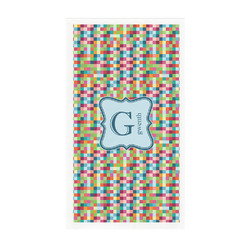 Retro Pixel Squares Guest Paper Towels - Full Color - Standard (Personalized)