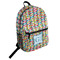 Retro Pixel Squares Student Backpack (Personalized)