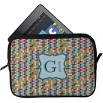 Retro Pixel Squares Tablet Case / Sleeve (Personalized)