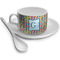 Retro Pixel Squares Tea Cup Single