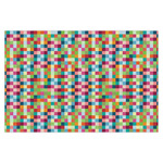Retro Pixel Squares Tissue Paper Sheets - X-Large - Heavyweight