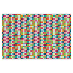 Retro Pixel Squares Tissue Paper Sheets - X-Large - Heavyweight