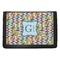Retro Pixel Squares Trifold Wallet (Personalized)