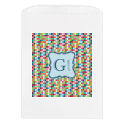 Retro Pixel Squares Treat Bag (Personalized)