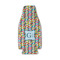 Retro Pixel Squares Zipper Bottle Cooler (Personalized)