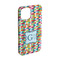 Retro Pixel Squares iPhone Case - Plastic - iPhone 15 Pro (Personalized)