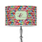 Retro Fishscales 12" Drum Lamp Shade - Poly-film (Personalized)
