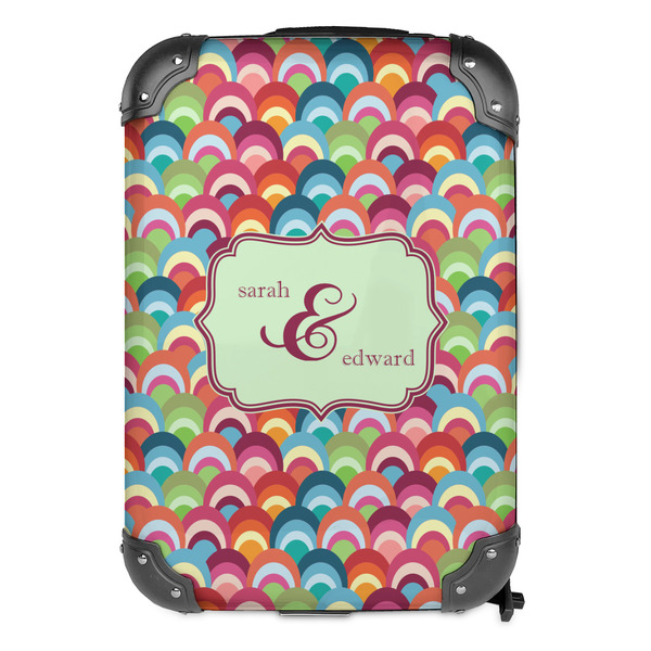 Retro Fishscales 13" Hard Shell Backpacks - FRONT