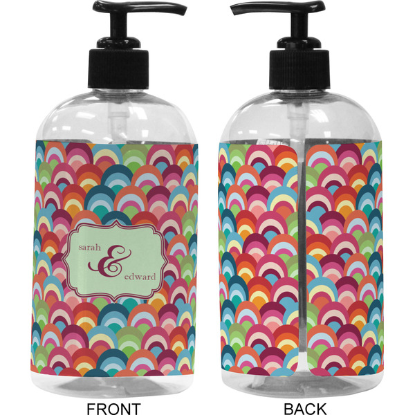 Retro Fishscales 16 oz Plastic Liquid Dispenser (Approval)